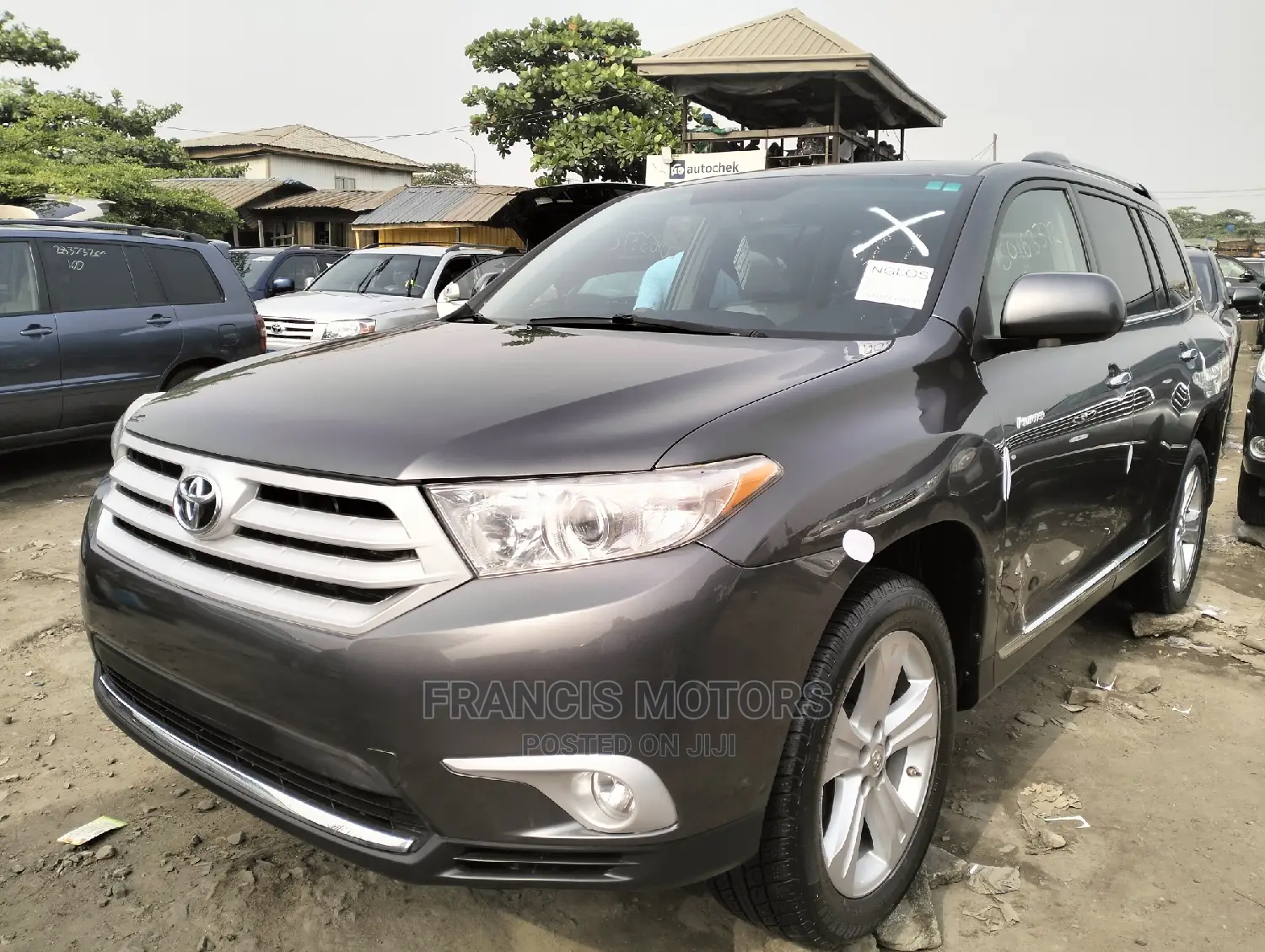 Toyota Highlander Limited 3.5l 4WD 2013 Gray