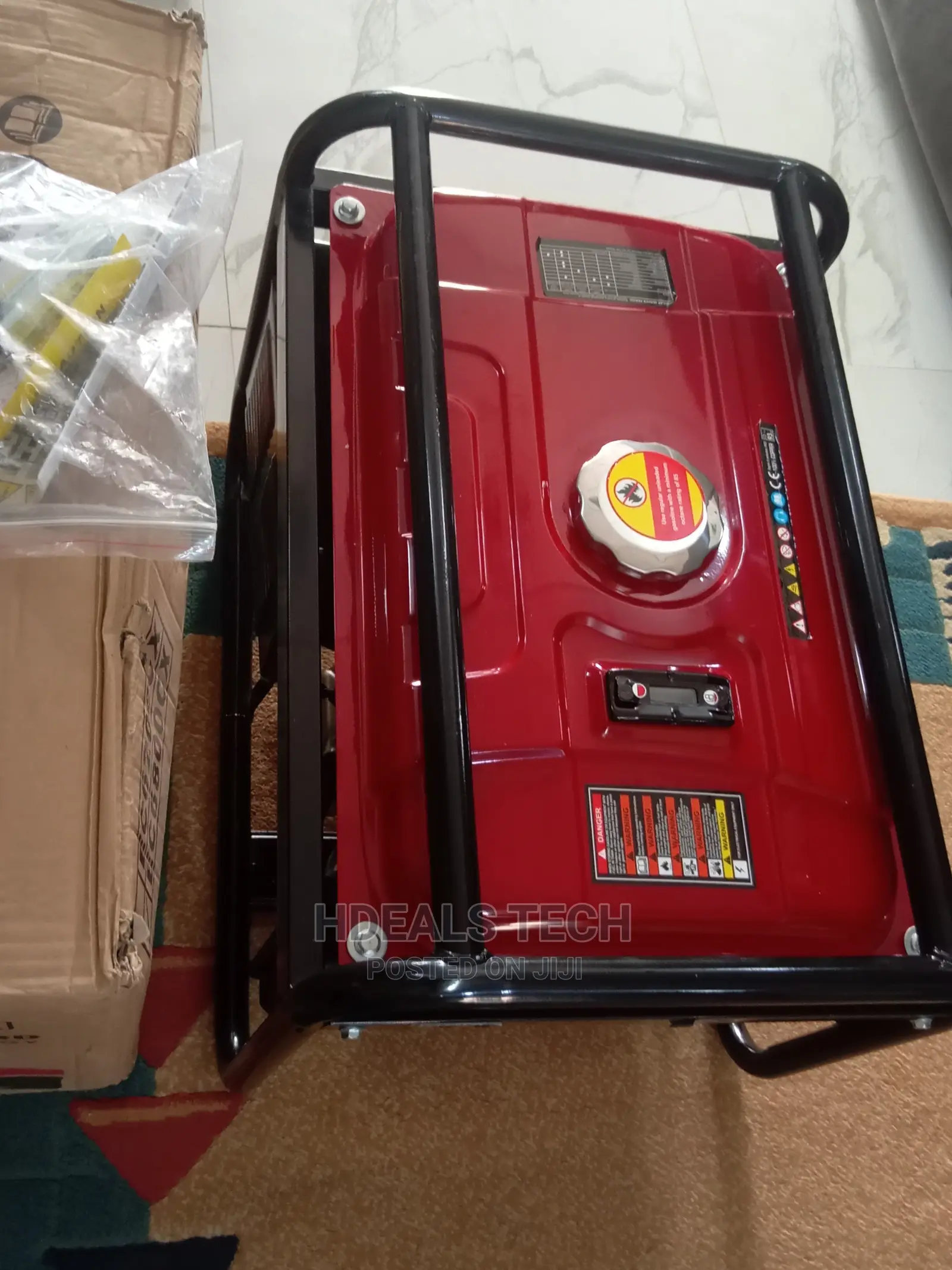 Original Elepaq Generator 3.5KVA , Manual-Starter, EC6800CX.