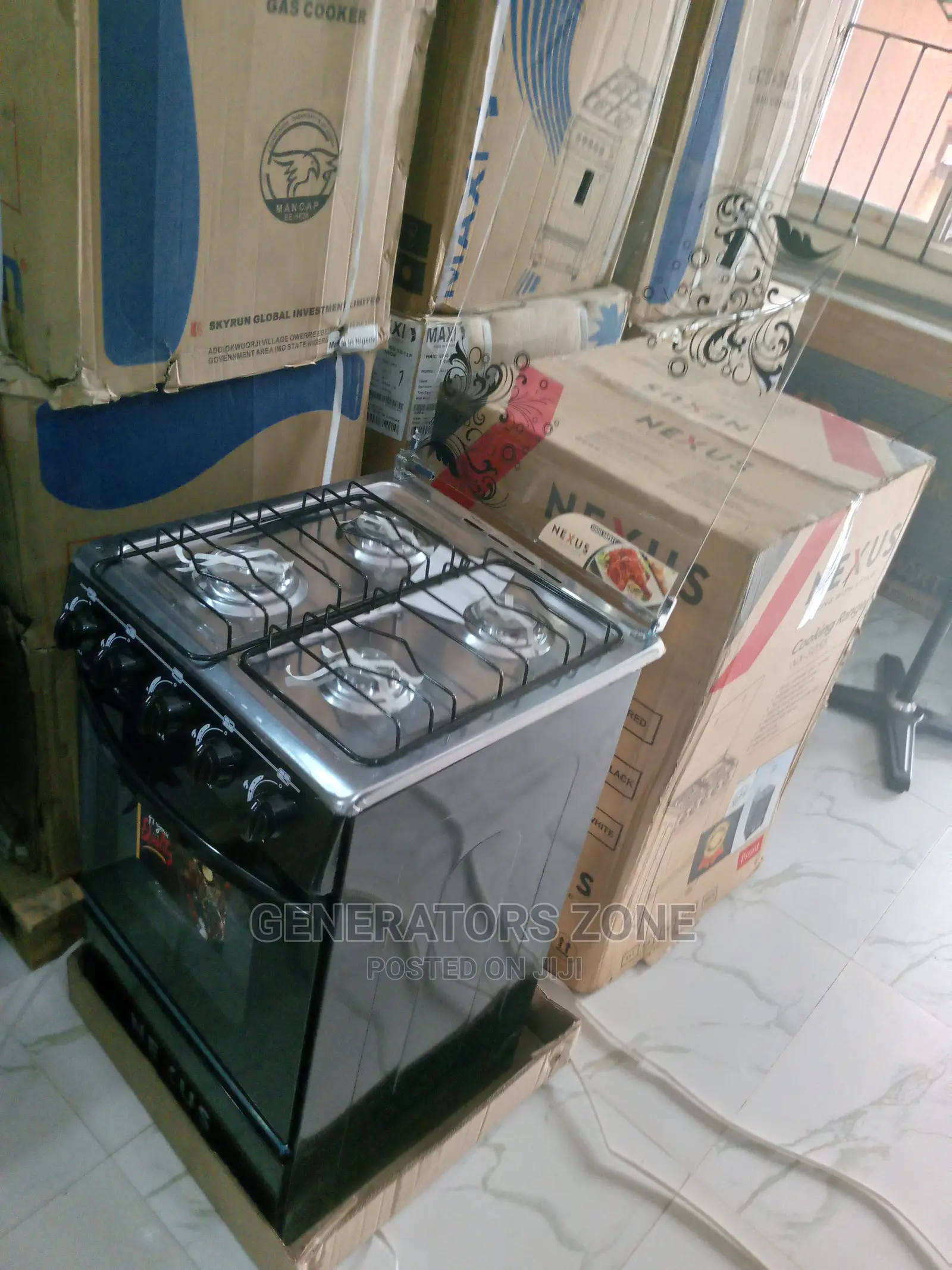 4 Burner Nexus Cooker- Brand New (Nx-5055b)