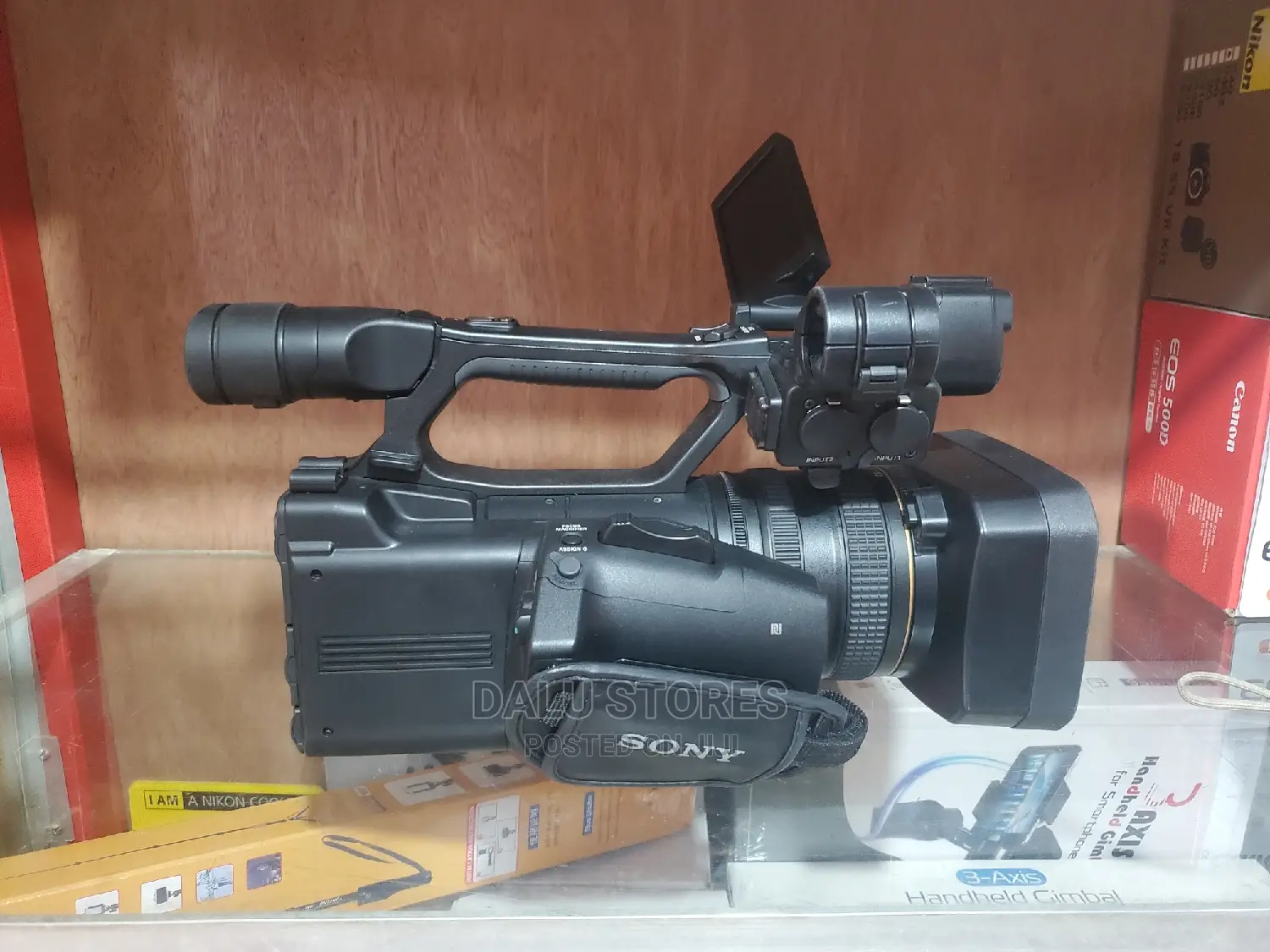 Sony Hxr-nx3 Nxcam Professional Handheld Camcorder