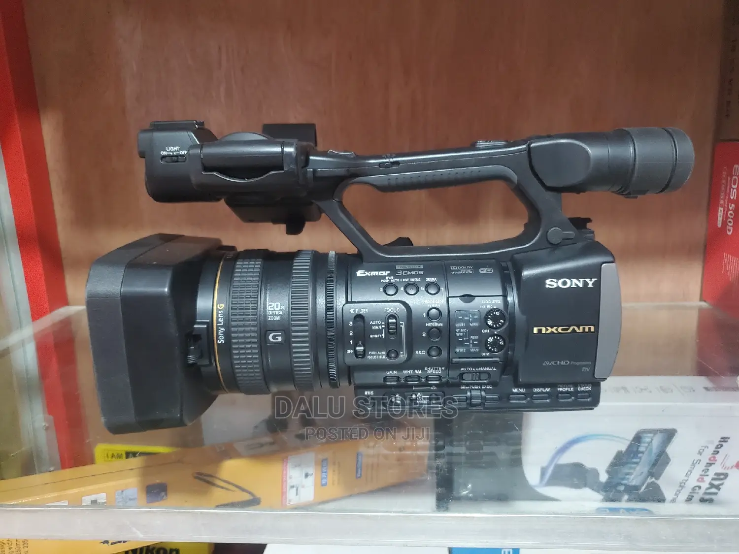 Sony Hxr-nx3 Nxcam Professional Handheld Camcorder