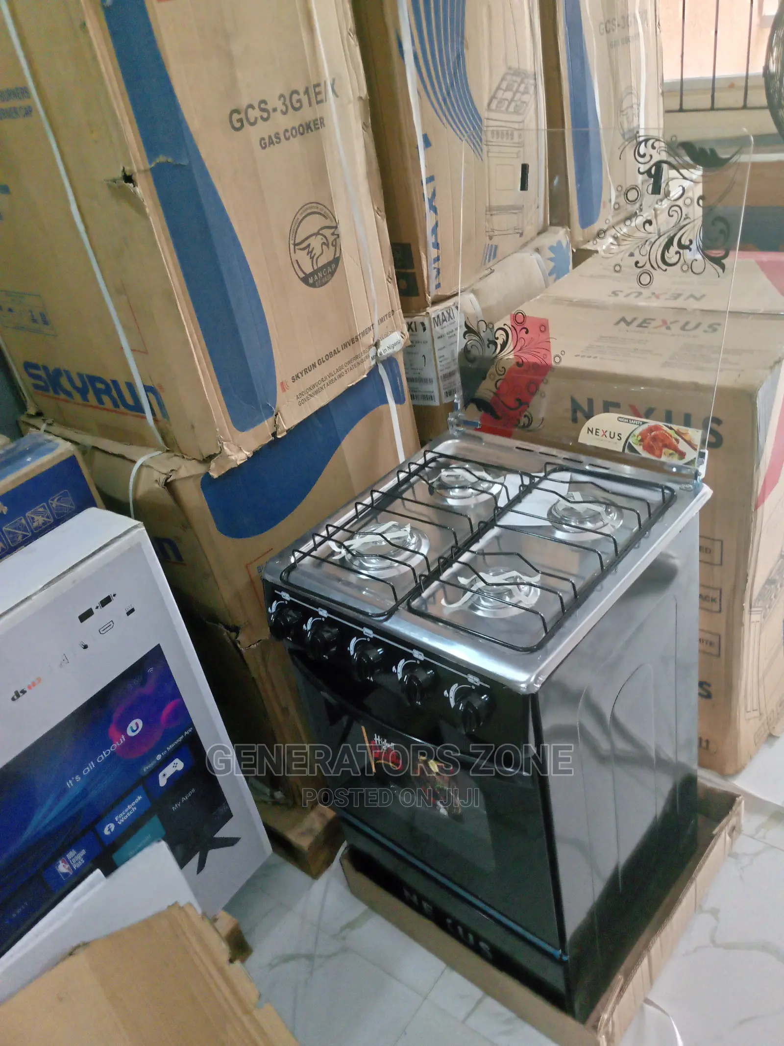 Multi-Purpose Nexus Nx-5055b Gas Cooker