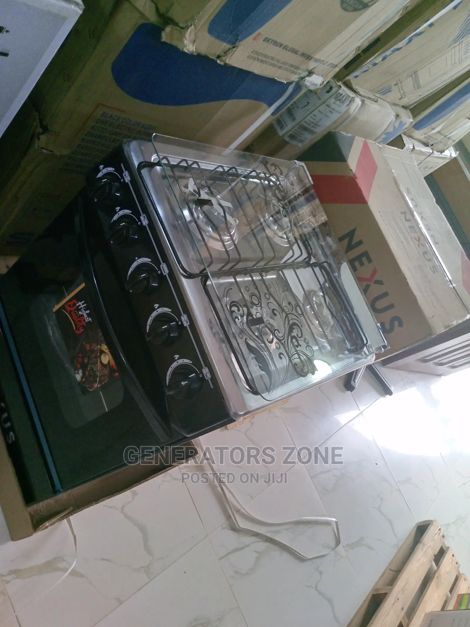 Multi-Cooker Nexus Nx-5055b Gas Cooker+Oven+Tray