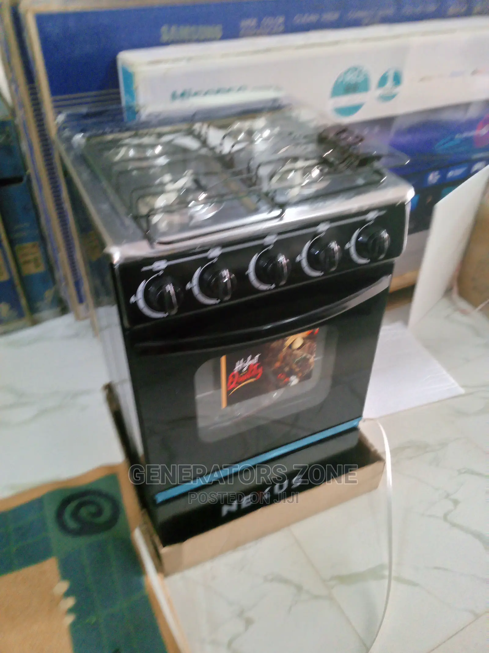 Nexus Multi-Cooker 4 Gas Cooker +Oven-Nx-5055b