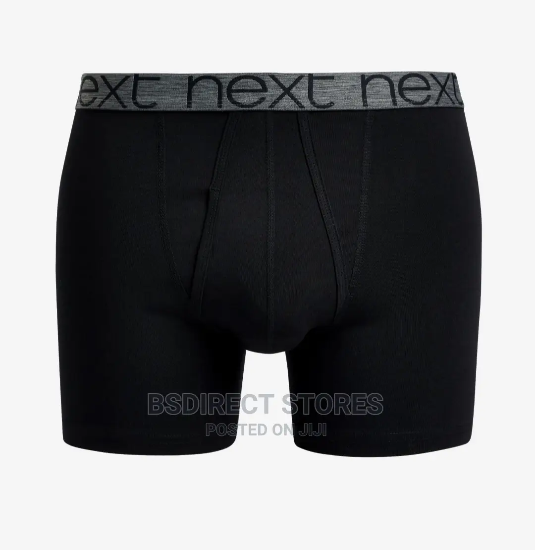 NEXT Grey/Black A-front Luxury Men Cotton Boxers Pack Of 8