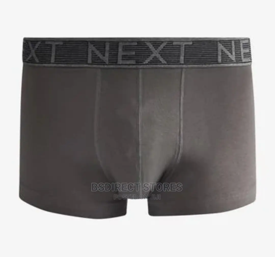 NEXT Grey/Black Hipsters Luxury Men Cotton Boxers Pack of 8
