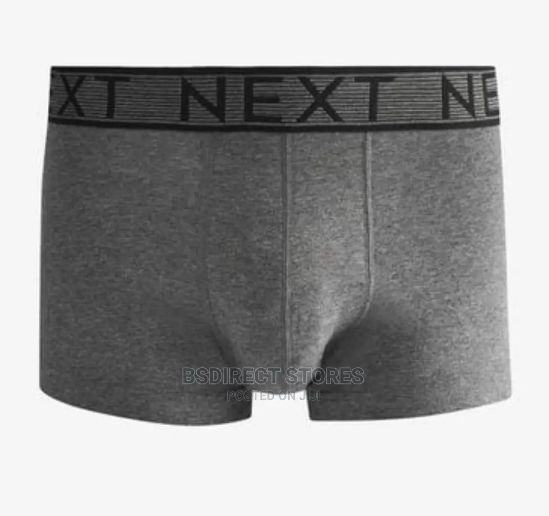 NEXT Grey/Black Hipsters Luxury Men Cotton Boxers Pack of 8