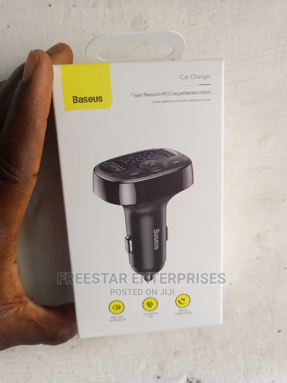 Baseus Bluetooth MP3 Wireless Car Charger MP3 Player