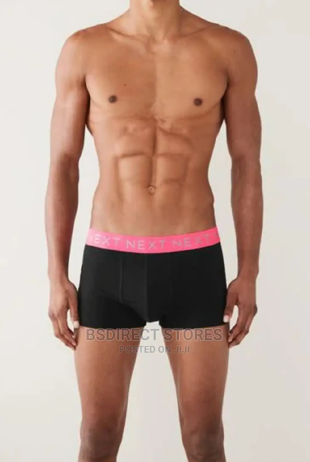 NEXT Hipsters Navy/Grey Coloured Waistband Boxers Pack Of 8