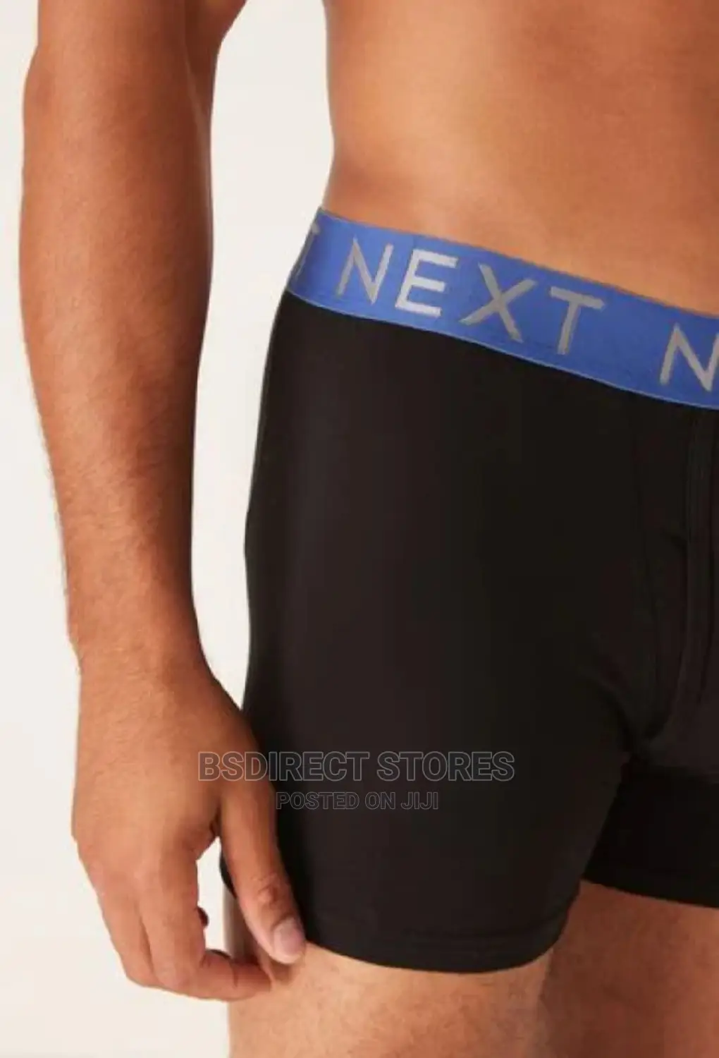 NEXT Hipsters Black Bright Waistband Luxury Boxers Pack of 8