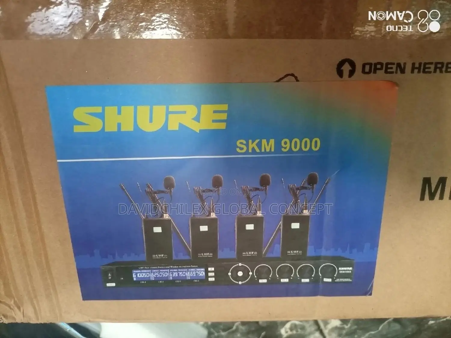 Shure SKM 9000 Lapel Wireless Microphone