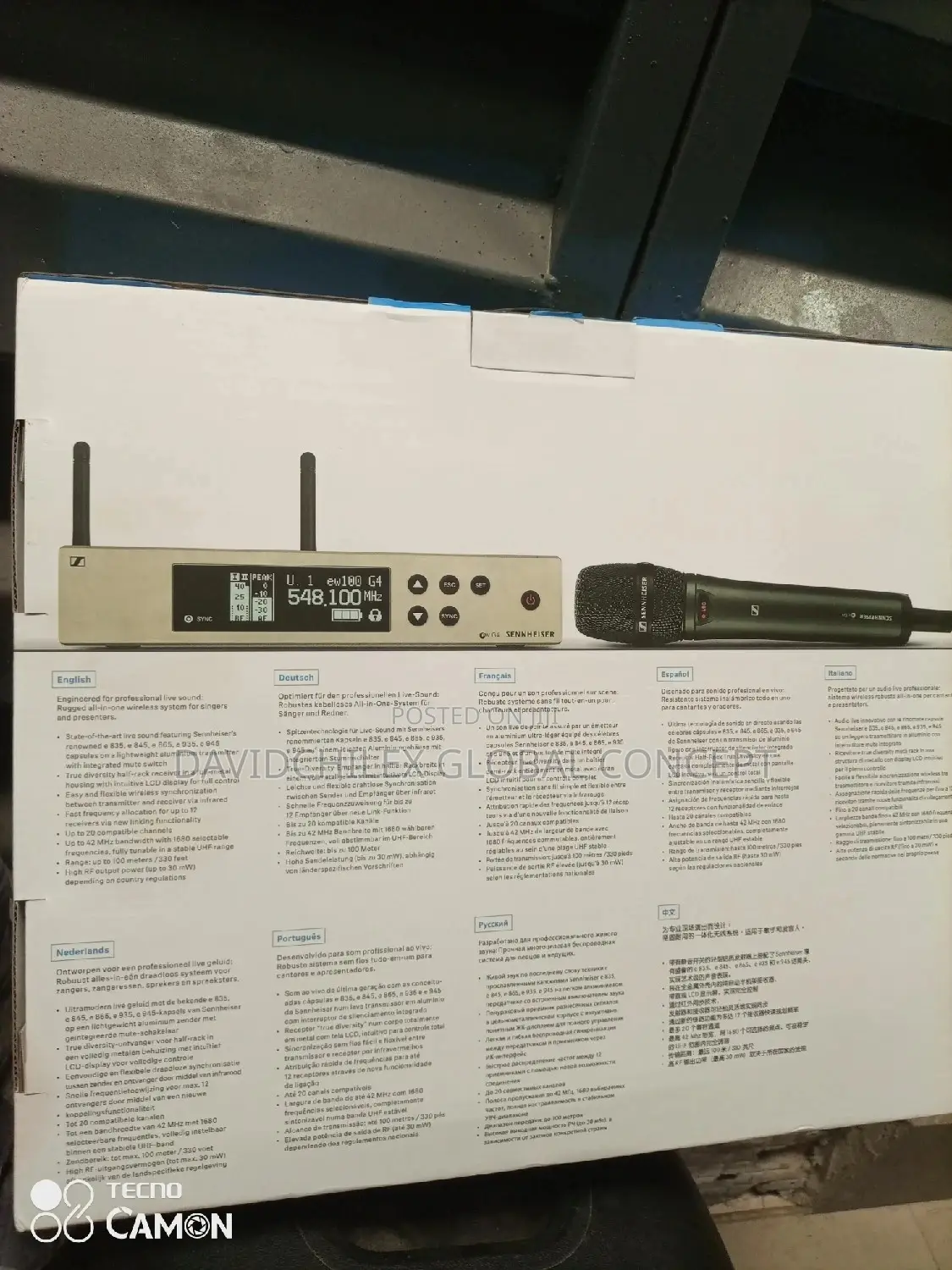 Sennheiser G4 Single Handle Wireless Microphone