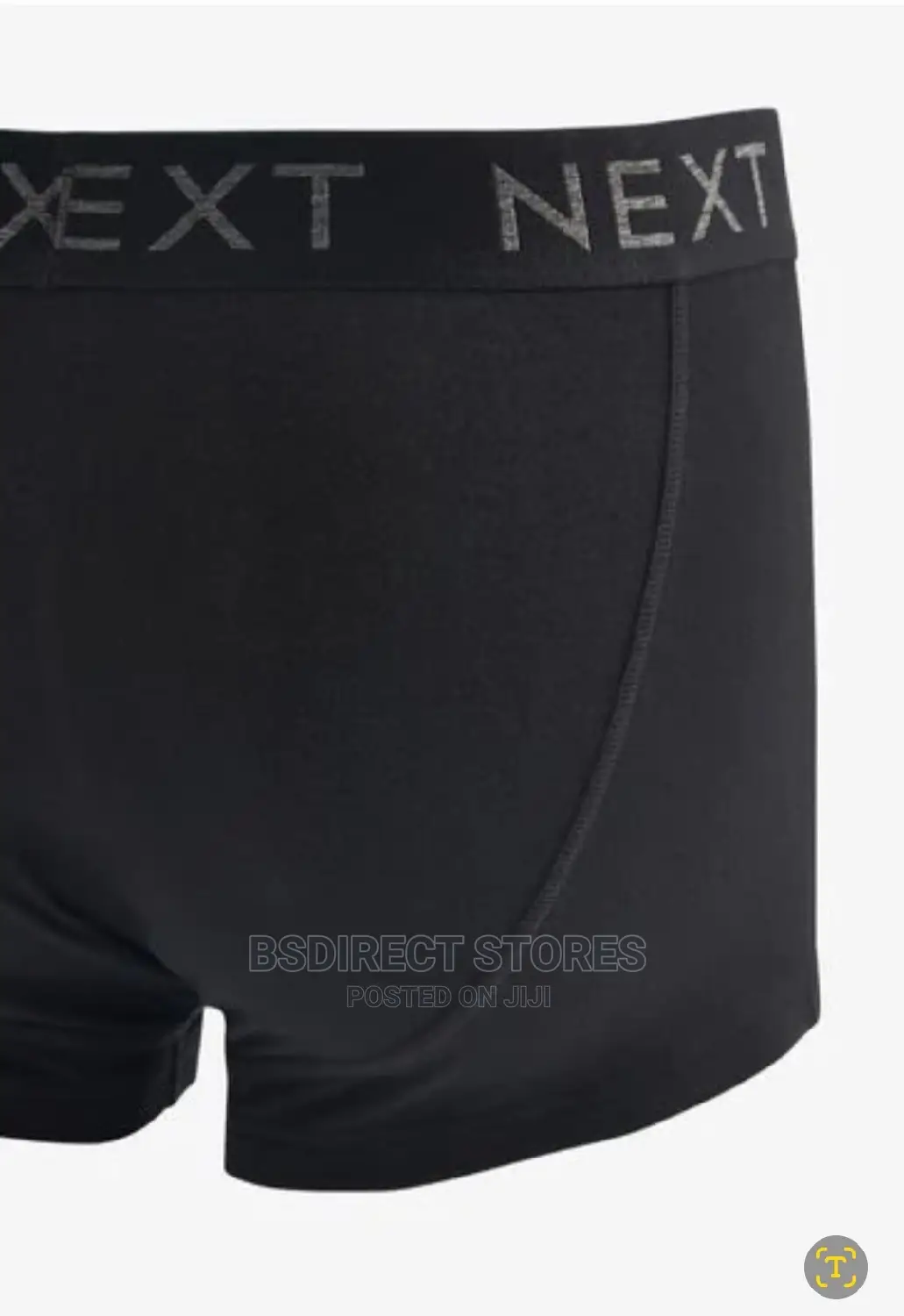 NEXT Hipsters Black Luxury Men Cotton Boxers Pack Of Four
