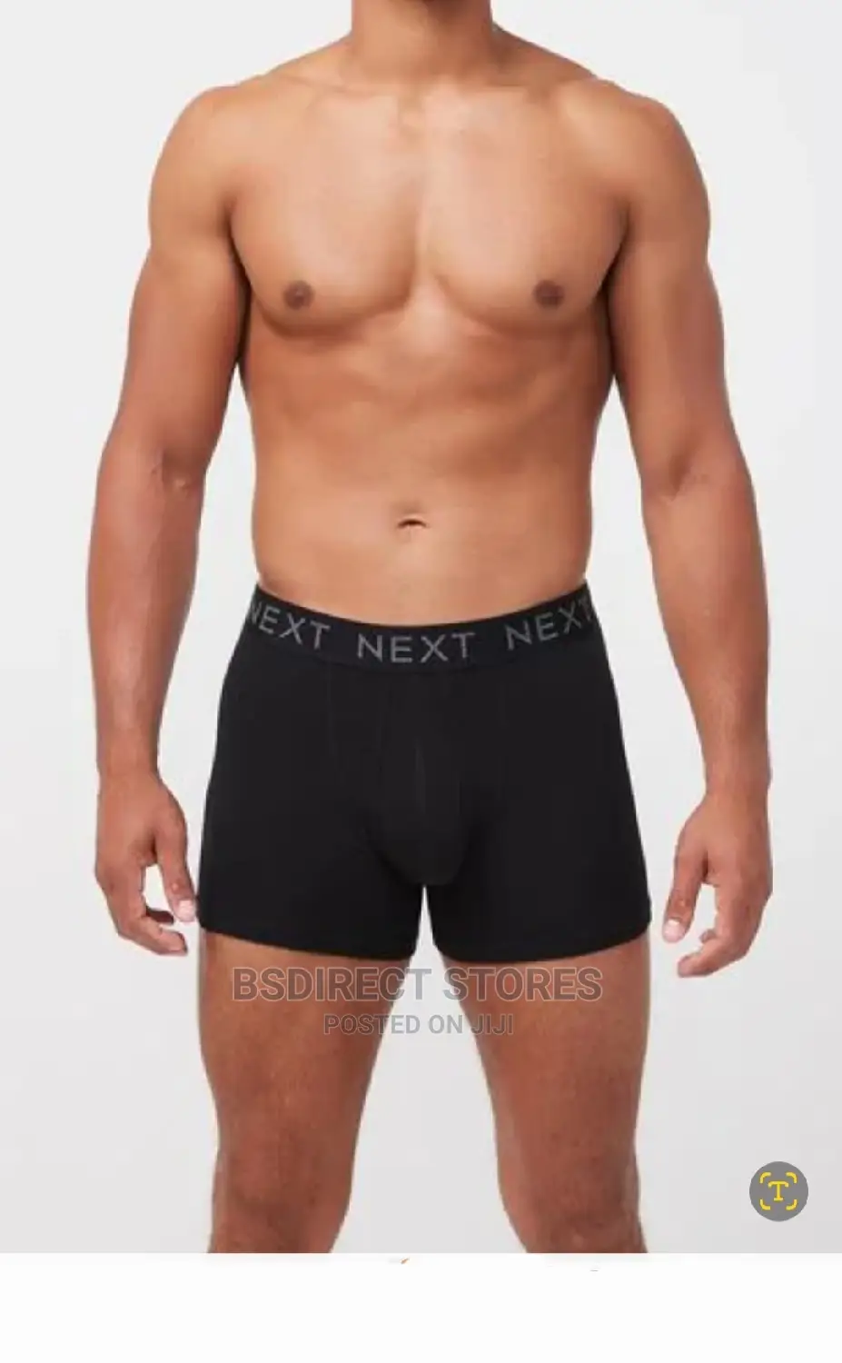 NEXT Hipsters Black Luxury Men Cotton Boxers Pack Of Four