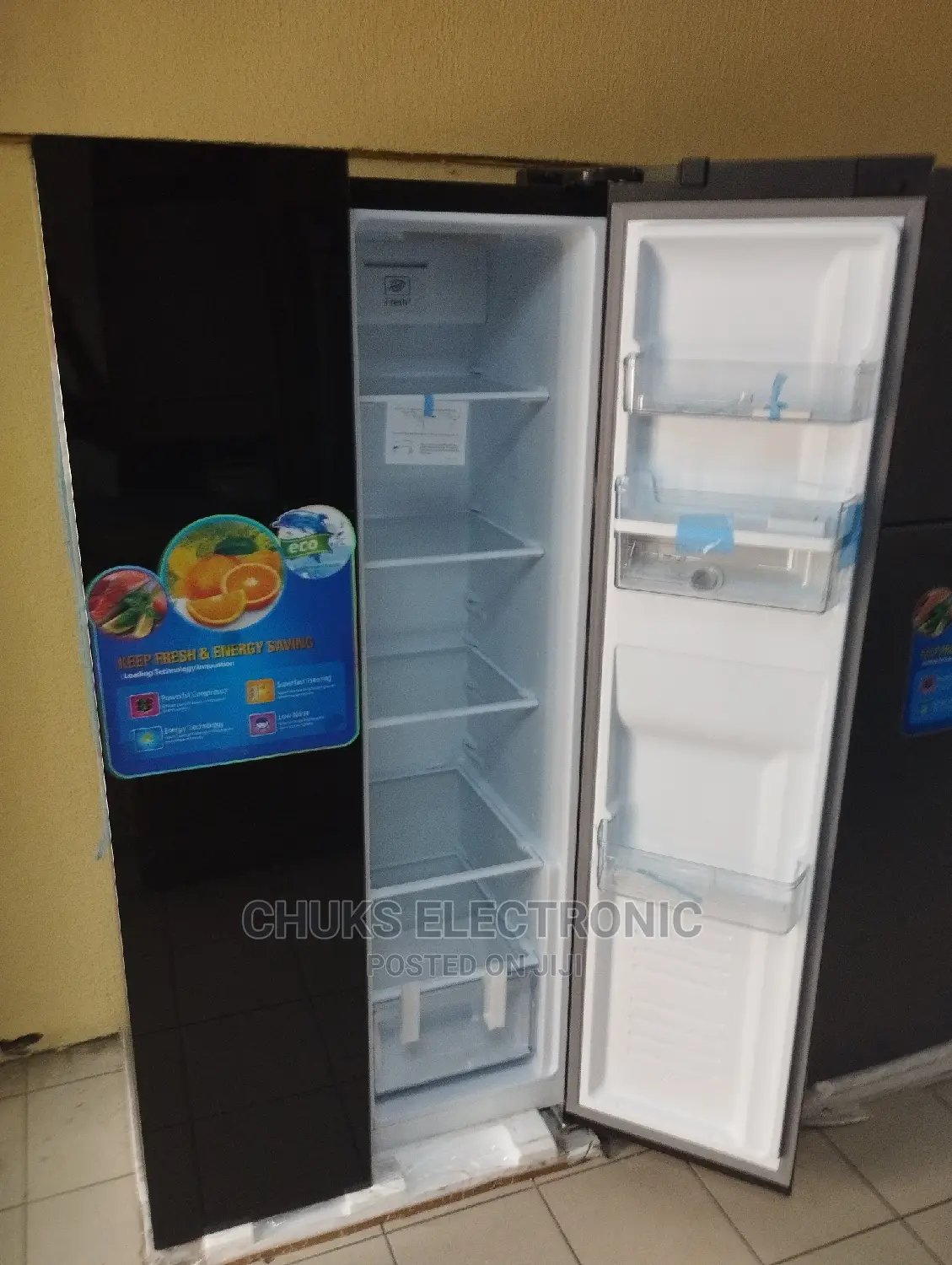 Polystar Side by Side Refrigerator