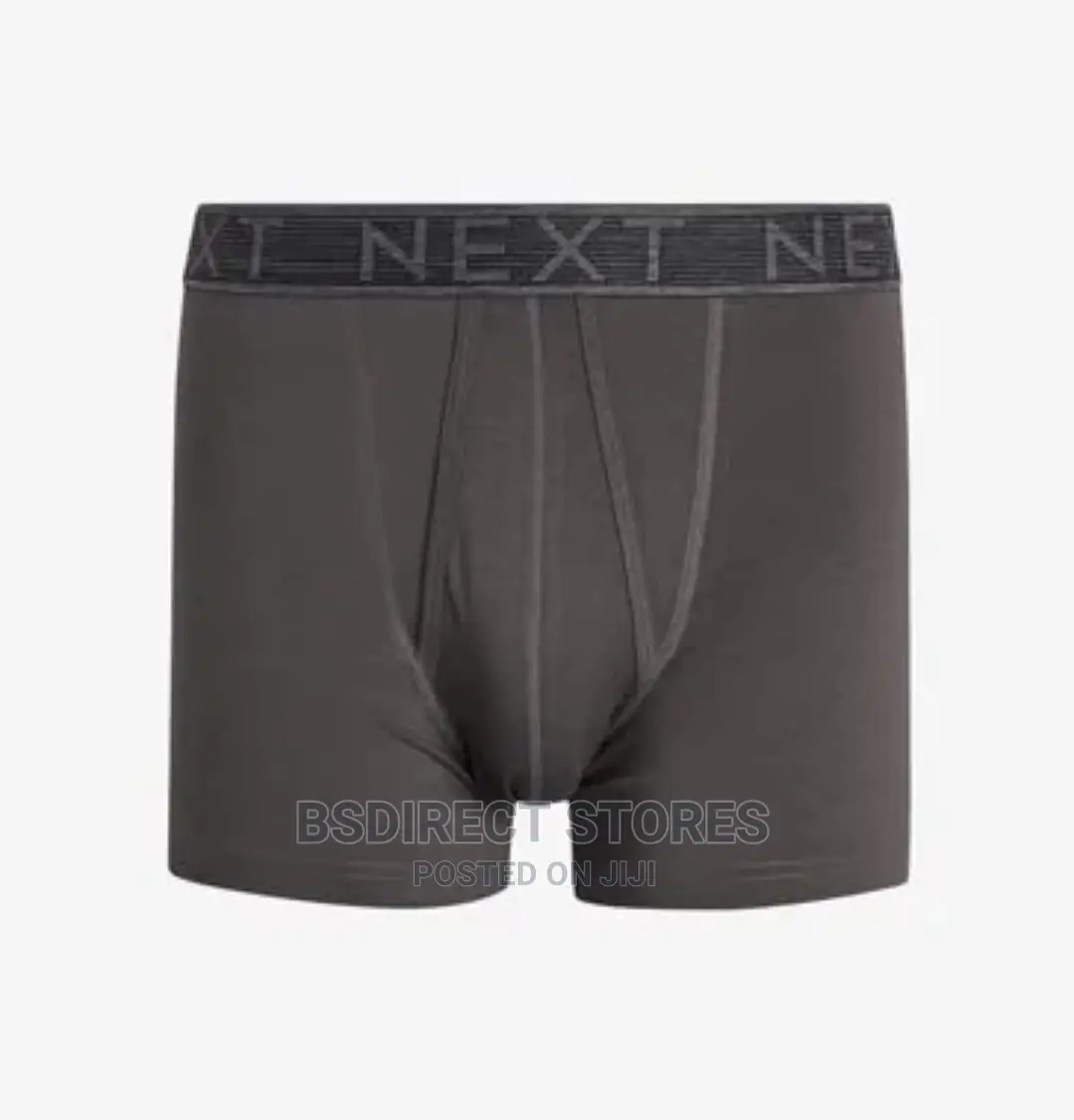 NEXT A-front Grey/Black Luxury Cotton Boxers Pack Of Four