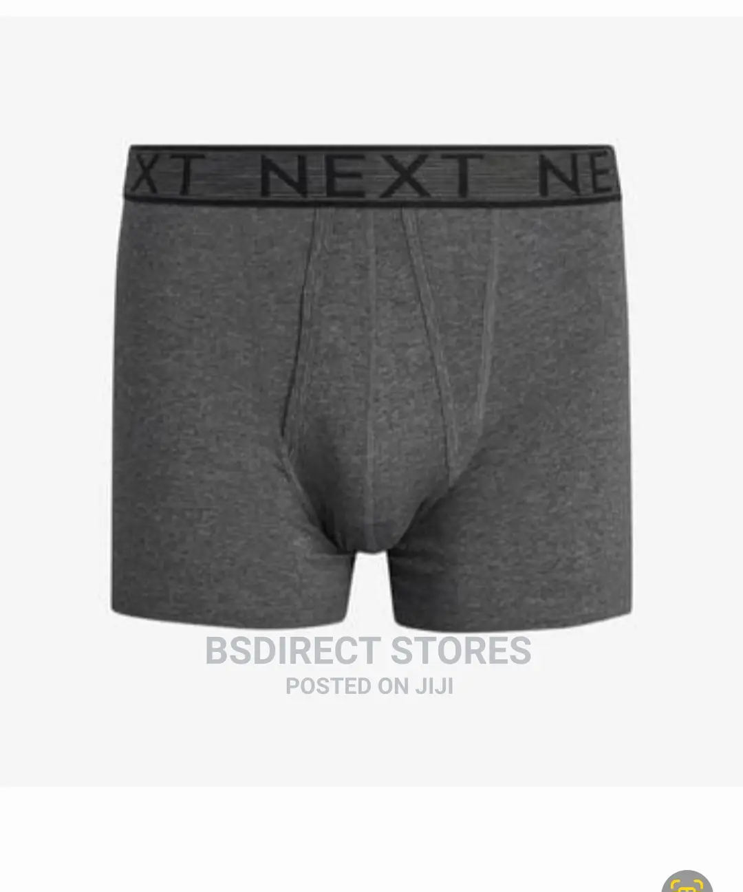 NEXT A-front Grey/Black Luxury Cotton Boxers Pack Of Four