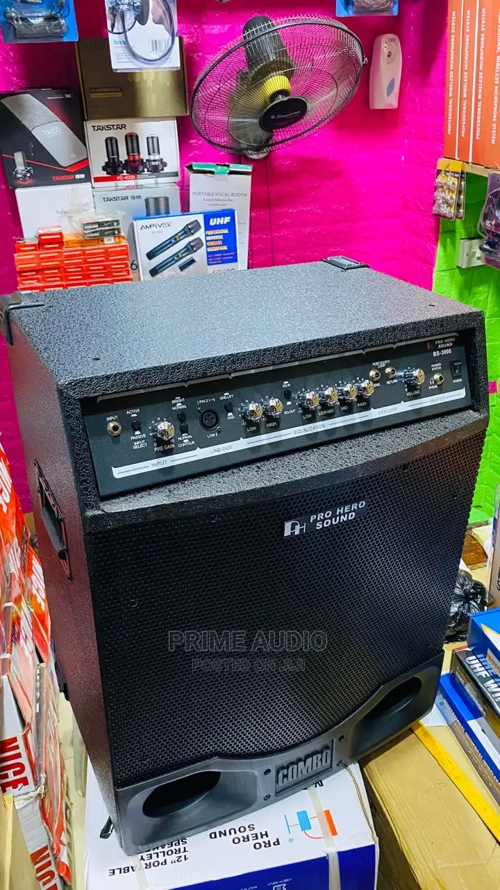 Bass Guitar Combo 3000 Watts