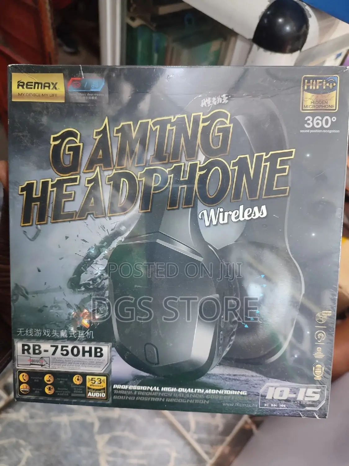Remax RB 750HB Gaming Wireless Headphone 