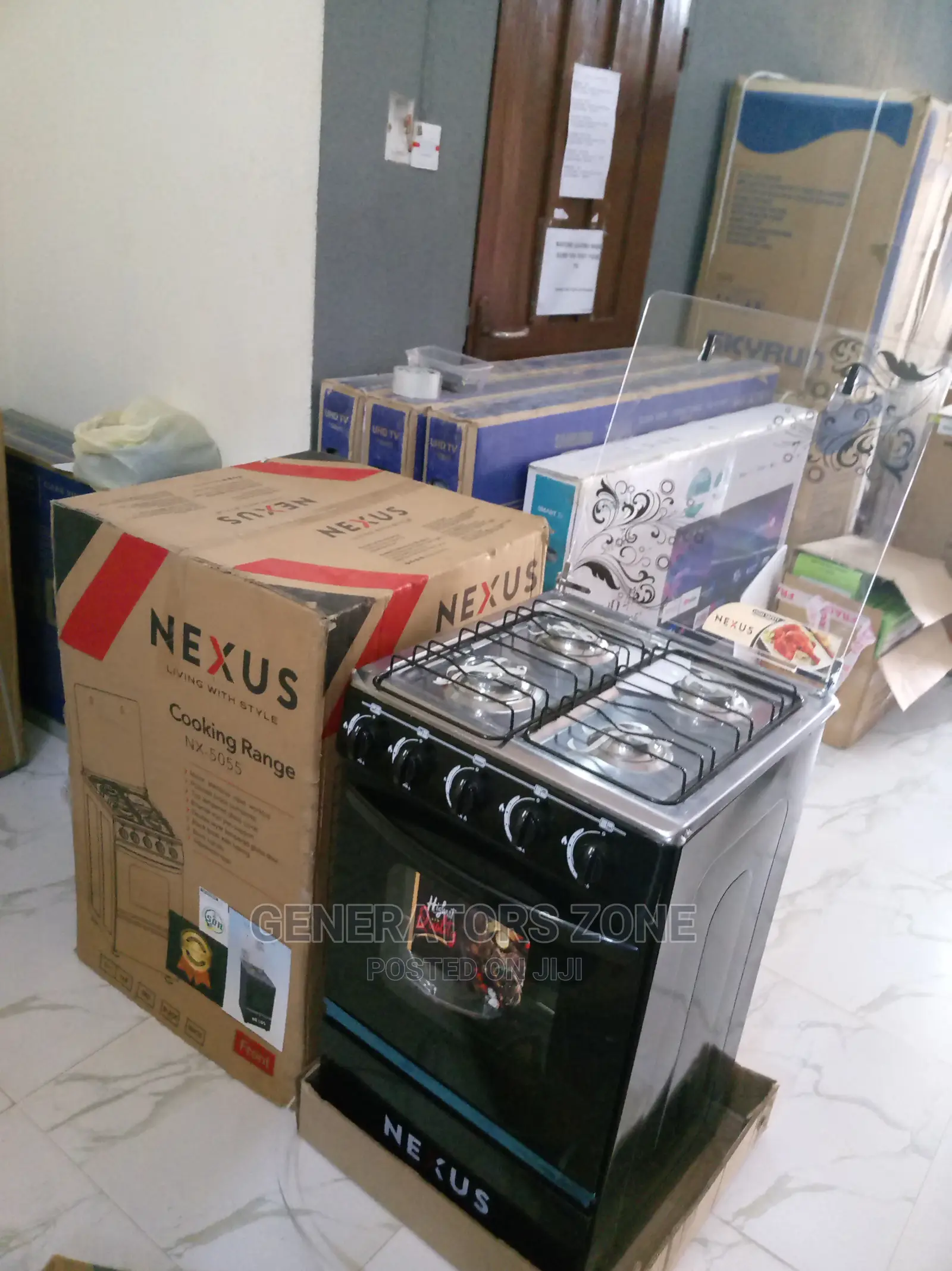 Nexus 4 Burner Gas-Nexus Cooker-Nx-5055b