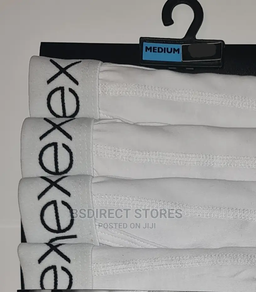 NEXT Hipsters White Luxury Men Cotton Boxers Pack of Four