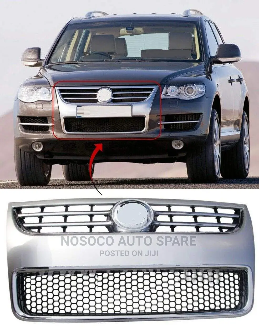 Front Grill Touareg 2010