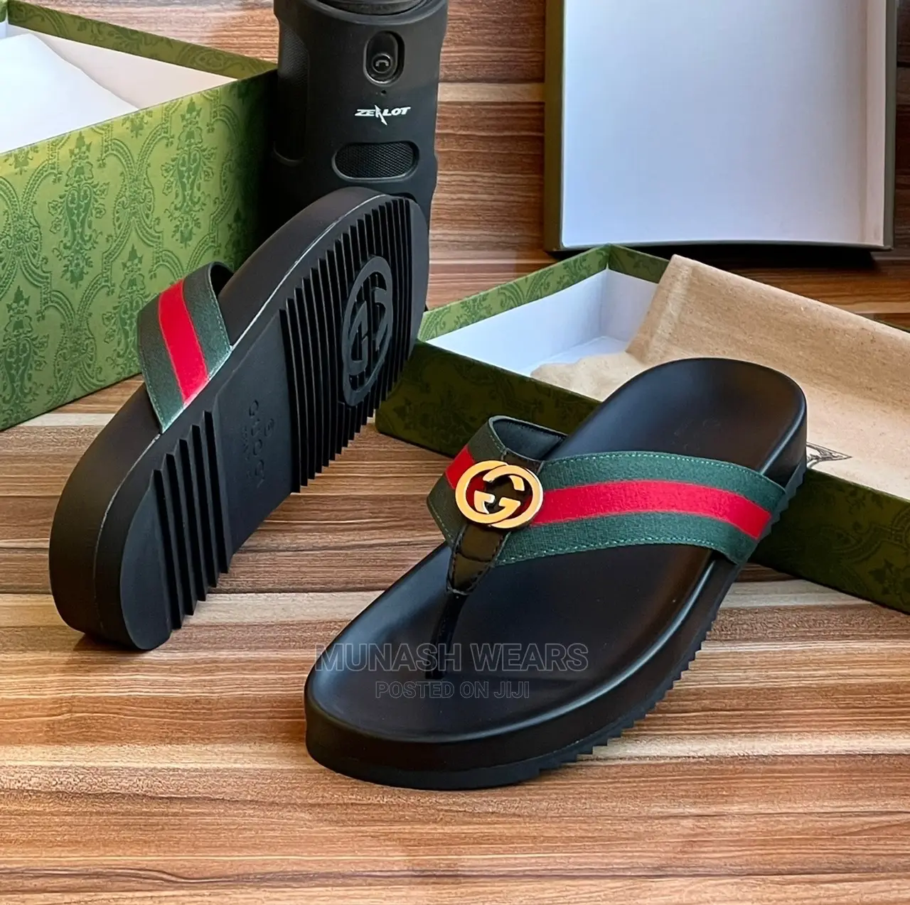 Gucci Leather Slipers