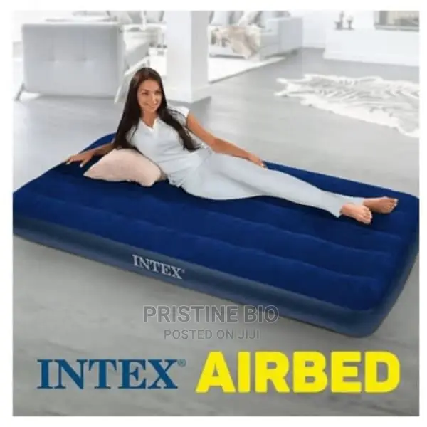 Intex Inflatable Air Bed With Electric Pump