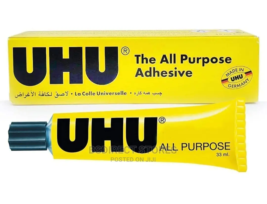 UHU All Purpose Clear Glue Adhesive 35ml Tube
