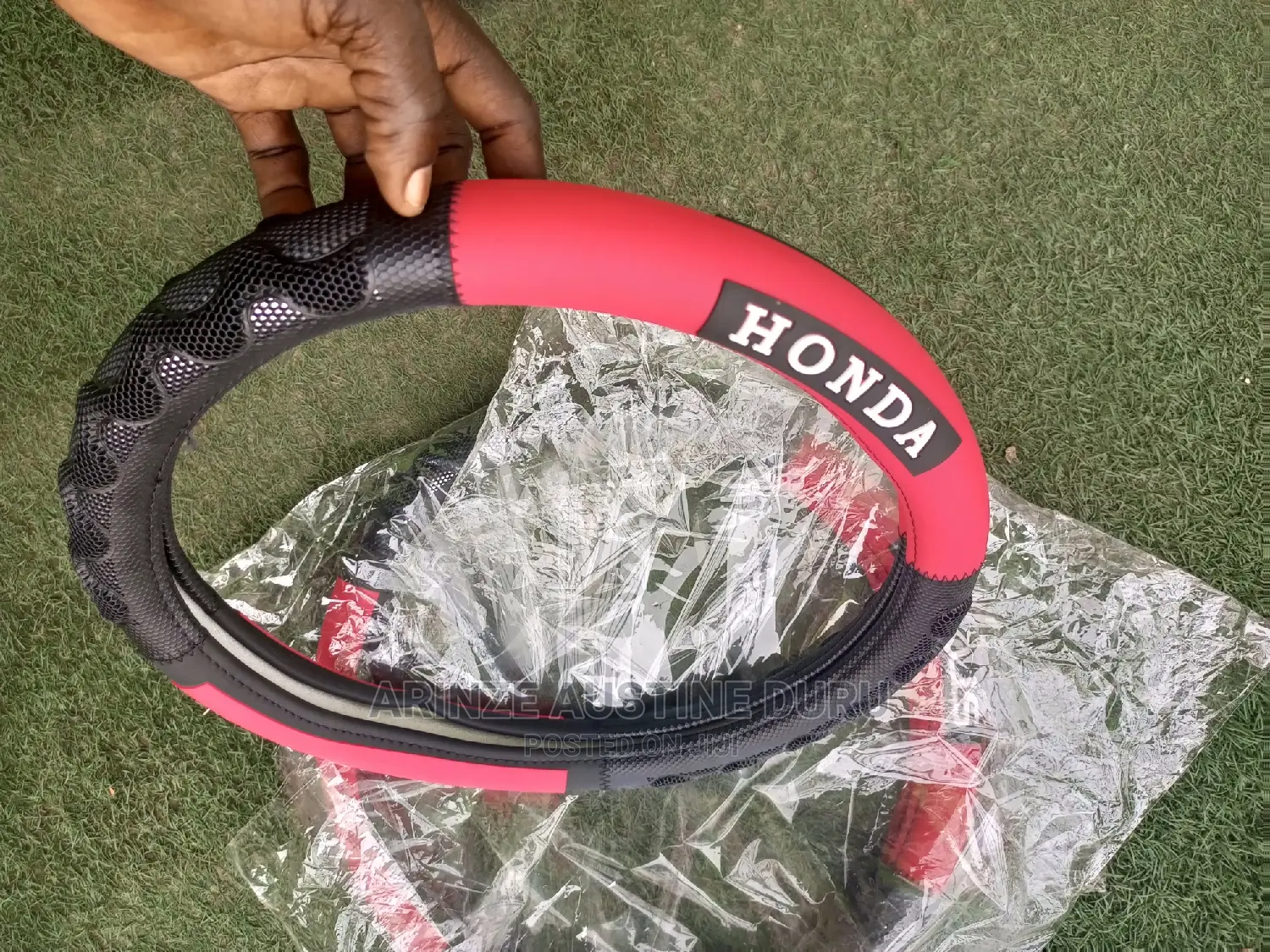 Leather Steering Wheel Cover Honda Accord
