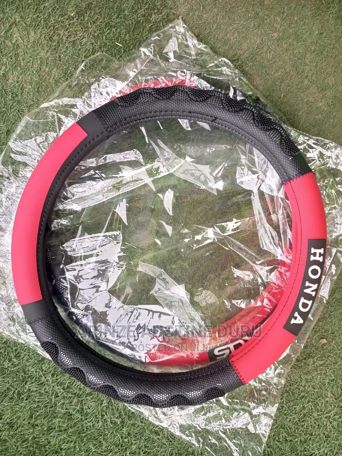 Leather Steering Wheel Cover Honda Accord