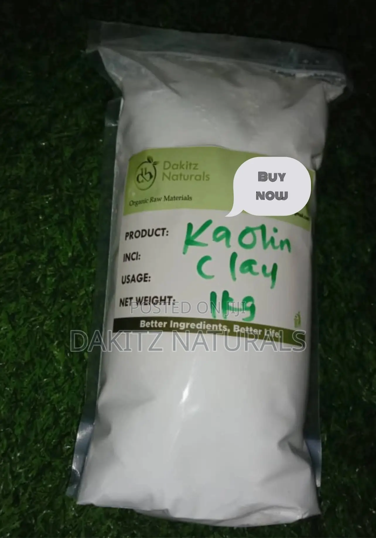Kaolin Clay 1kg