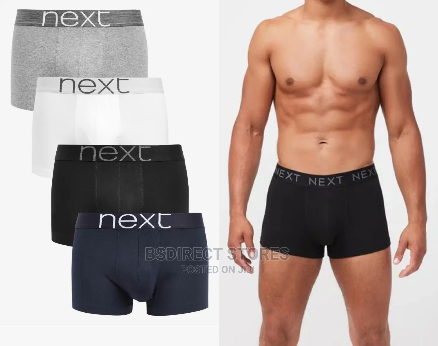 NEXT Men Multi Hipster Luxury Men Cotton Boxers Pack of Four