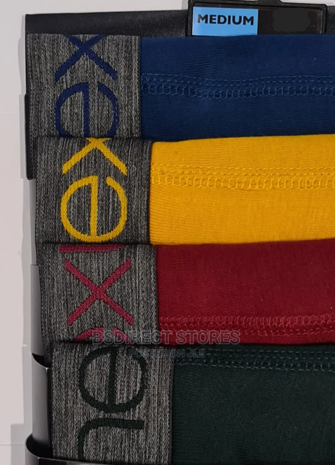 NEXT Hipster Rich Colour Luxury 100% Cotton Boxers Pack of 4
