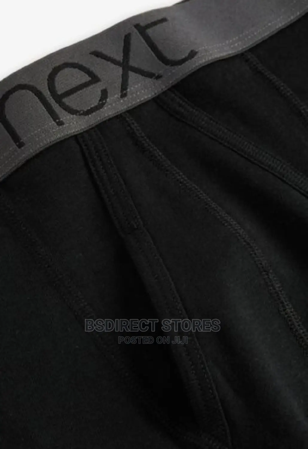 Next Hipsters Black Luxury Men 100% Pure Cotton Boxers 8pack