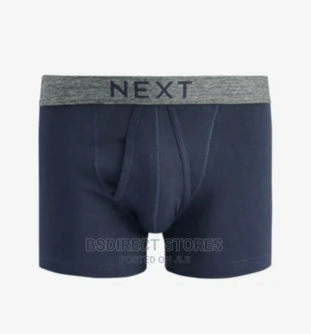 Next a-Front Grey/Navy Luxury 100% Pure Cotton Men Boxers