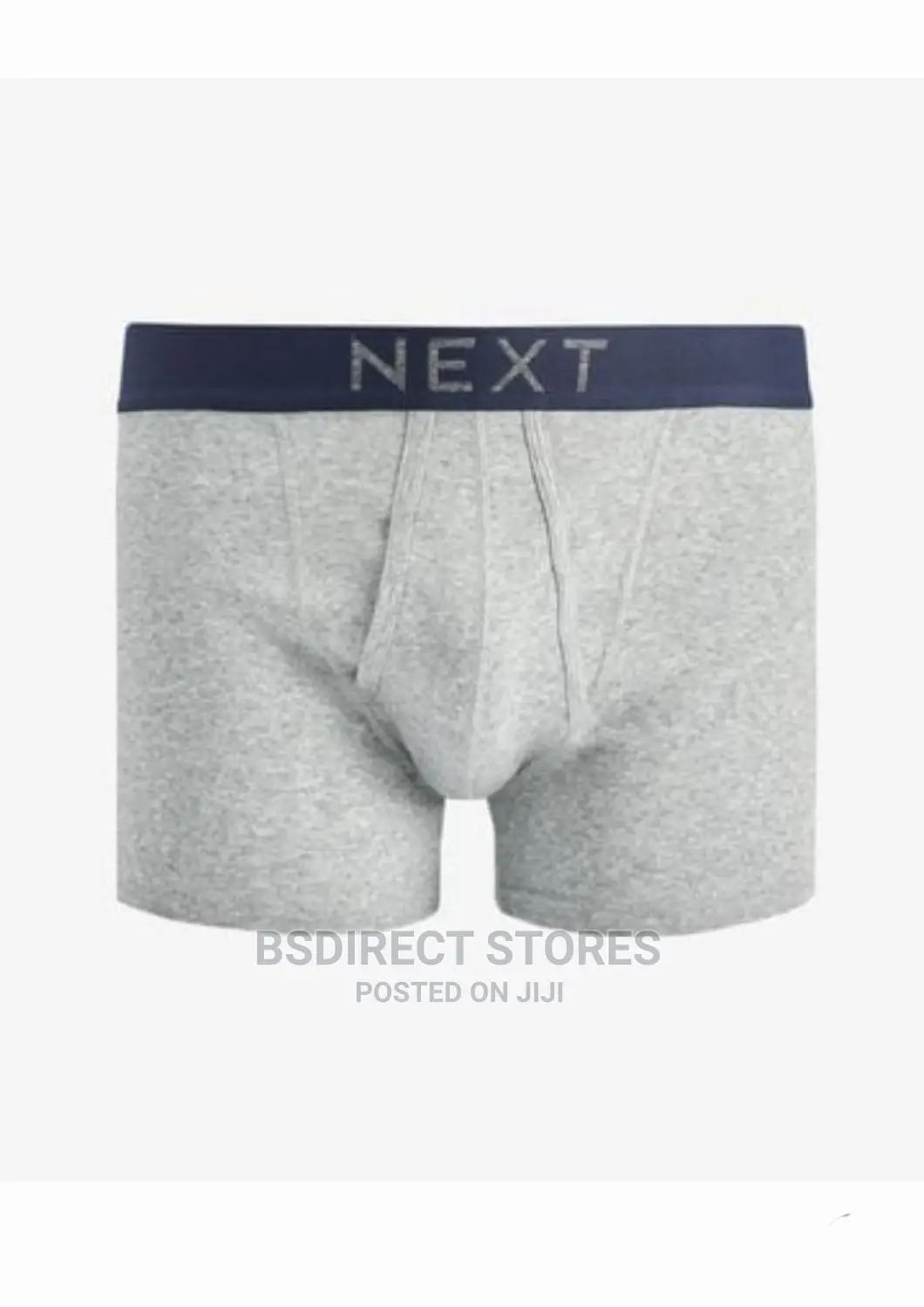 Next a-Front Grey/Navy Luxury 100% Pure Cotton Men Boxers