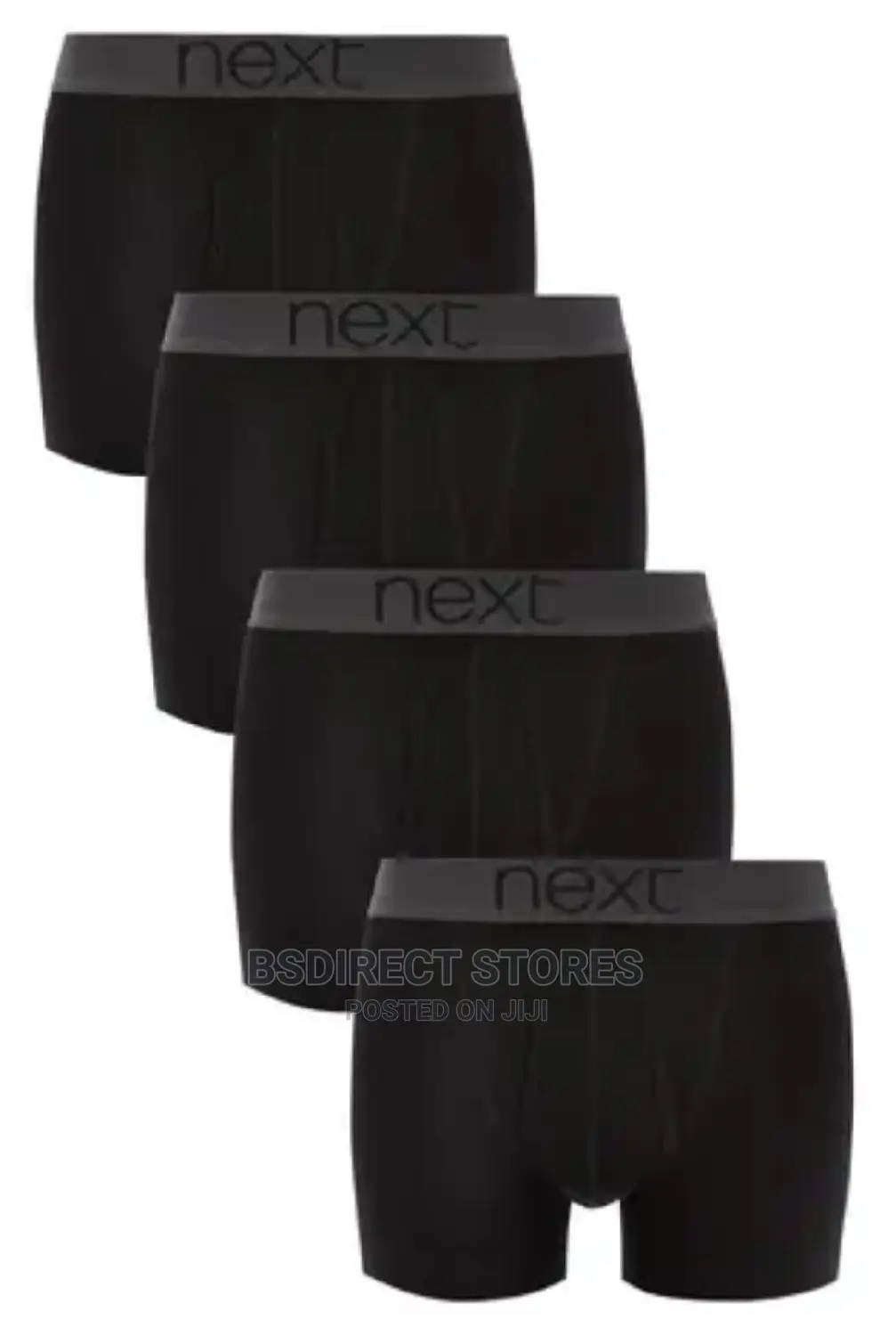 Next Black a-Front Luxury 100% Pure Cotton Men Boxers