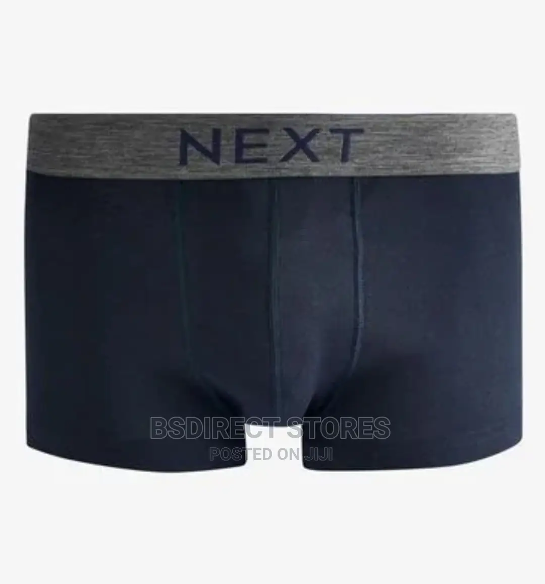 Next Hipsters Grey/Navy Luxury 100% Pure Cotton Men Boxers