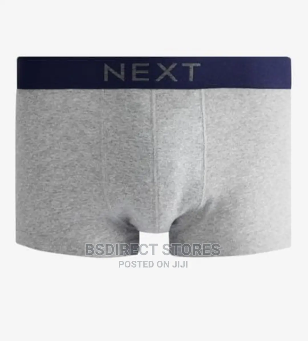 Next Hipsters Grey/Navy Luxury 100% Pure Cotton Men Boxers