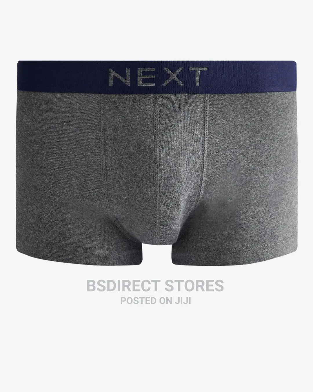 Next Hipsters Grey/Navy Luxury 100% Pure Cotton Men Boxers