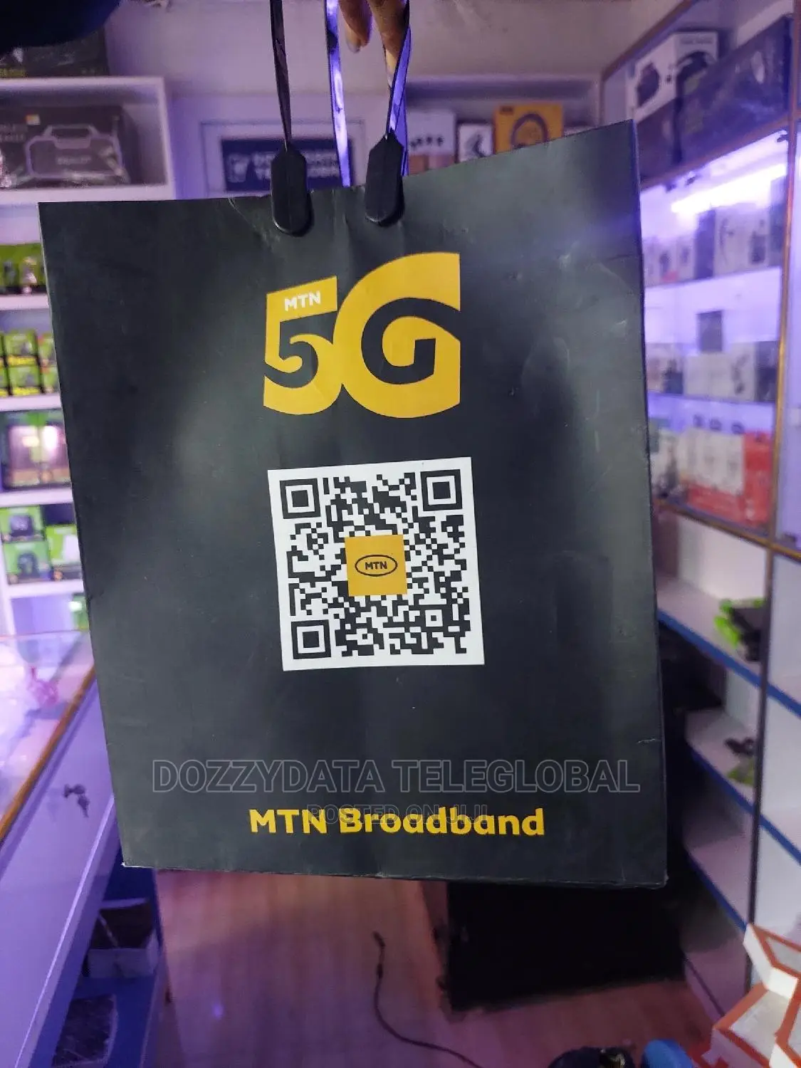 MTN 5G Broadband Router+Backup Battery Fastest Speed Network