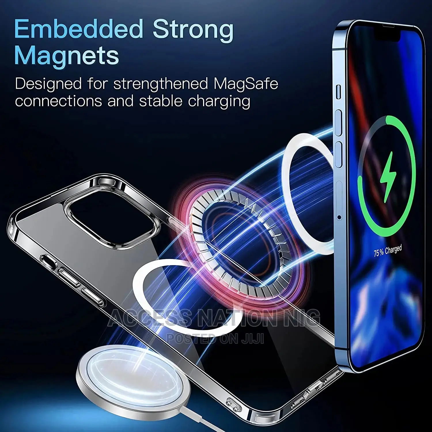 Original Magnetic Magsafe Charging Case for 14pro Max