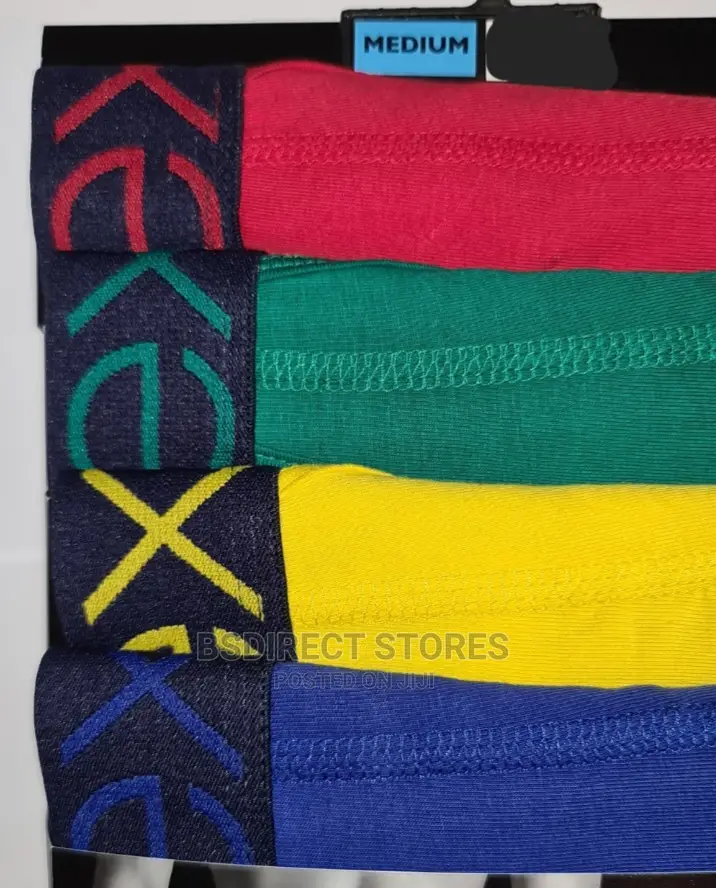 NEXT Multi Colour a-Front Luxury Men Cotton Boxers Pack of 4
