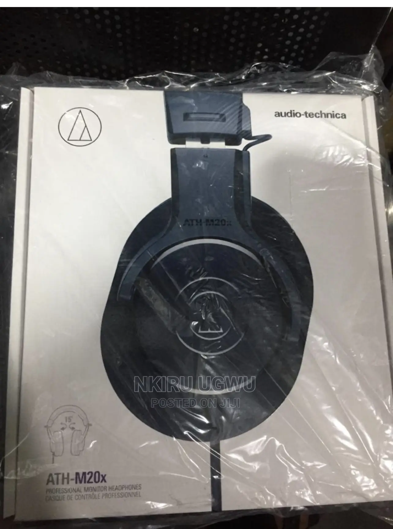 Audio-Technica Ath-M20x Closed-Back Monitor Headphones