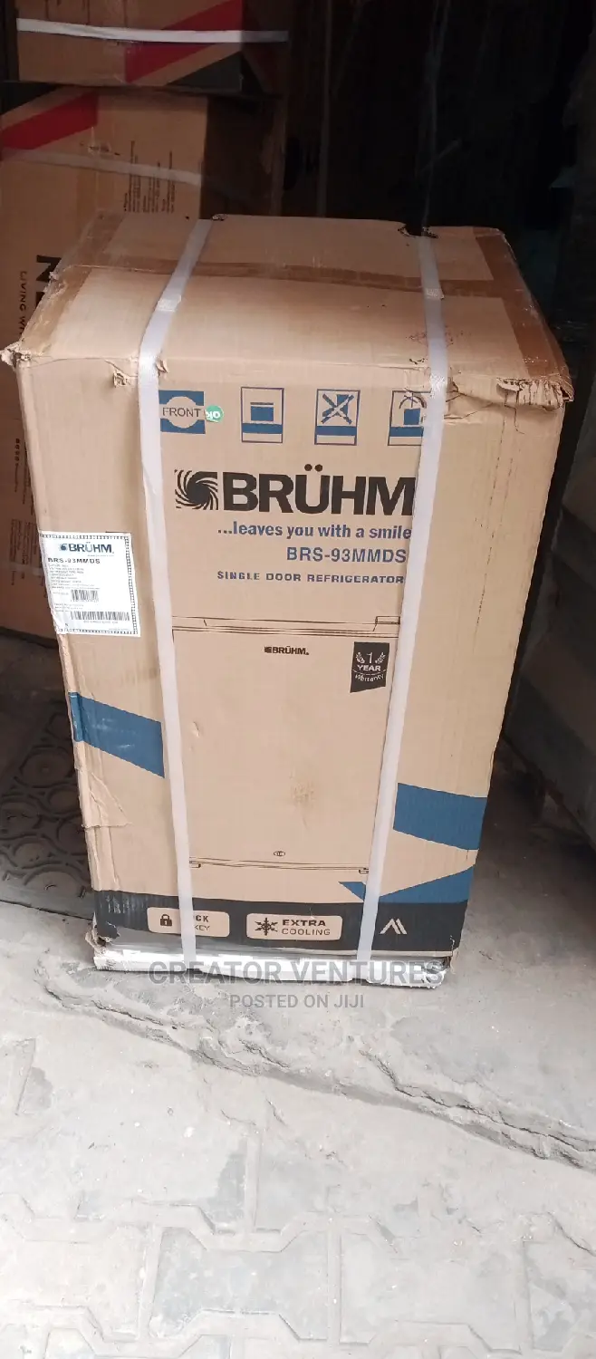 BRUHM Table Top Refrigerator Low Voltage,Fast Cooling,Copper