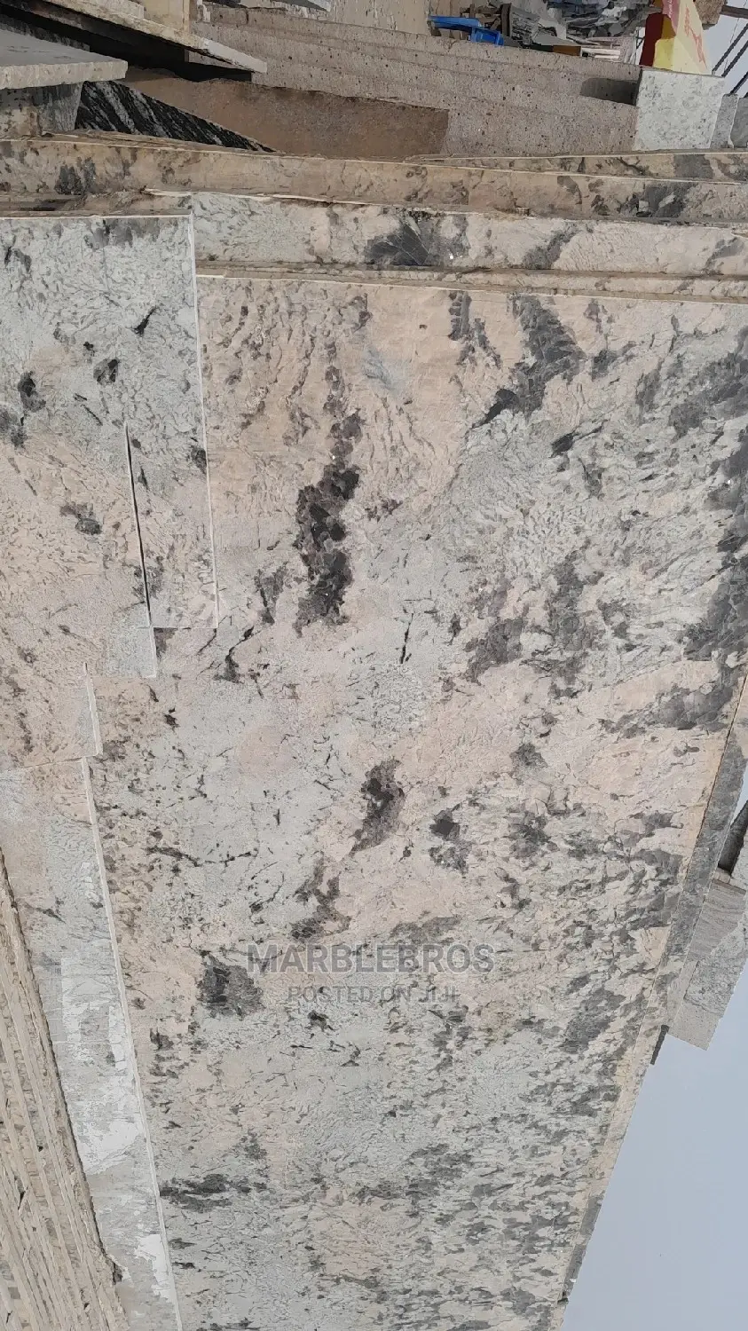 Italian Alaska White Granite Stone Slab MB