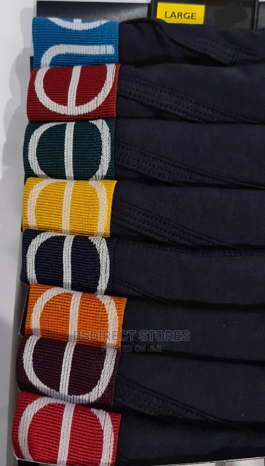 NEXT Navy Coloured Waistband a-Front Luxury Boxers Pack of 8