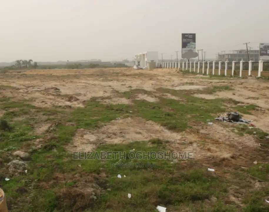 Land Facing the Road Before Eleko for Sale