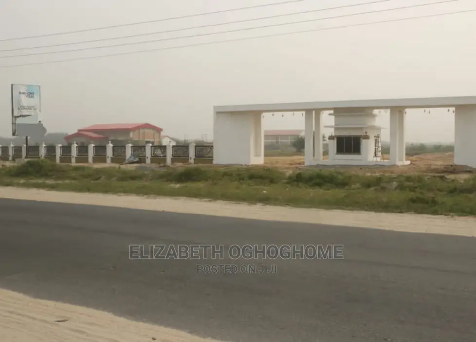 Land Facing the Road Before Eleko for Sale